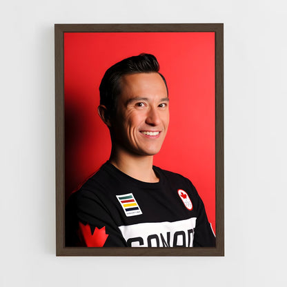 ap-patrick chan-6 cadre Bois foncé