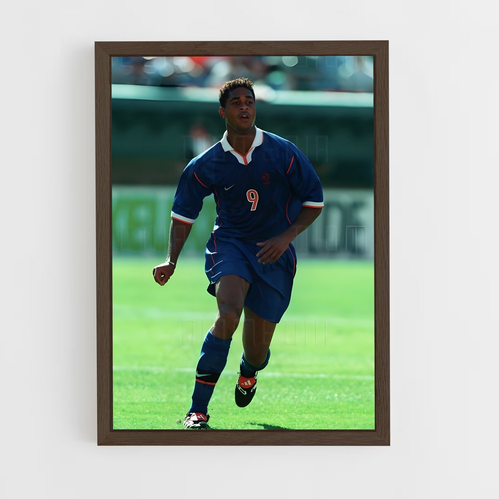 ap-patrick kluivert-6 cadre Bois foncé