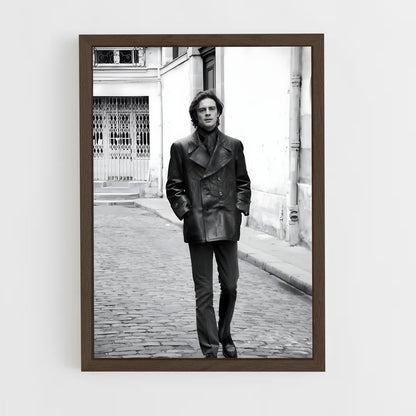 ap-patrick modiano-3 cadre Bois foncé