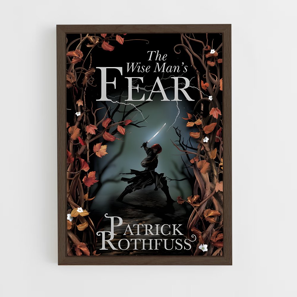 ap-patrick rothfuss-3 cadre Bois foncé