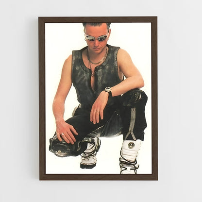 ap-paul landers-3 cadre Bois foncé