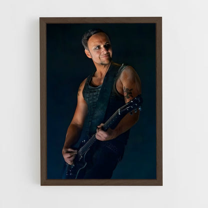 ap-paul landers-6 cadre Bois foncé