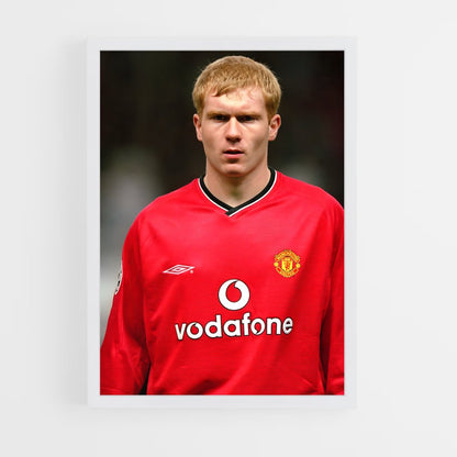 ap-paul scholes-2 cadre Blanc