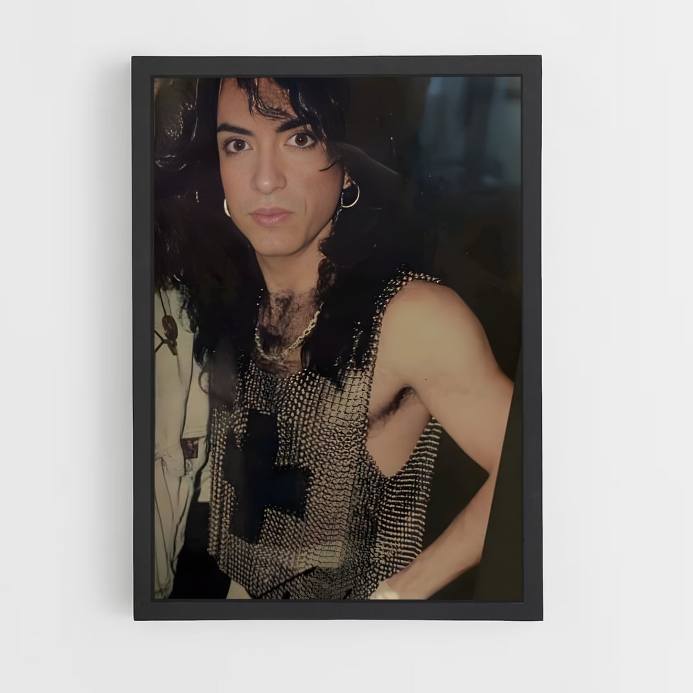 ap-paul stanley-2 cadre Noir