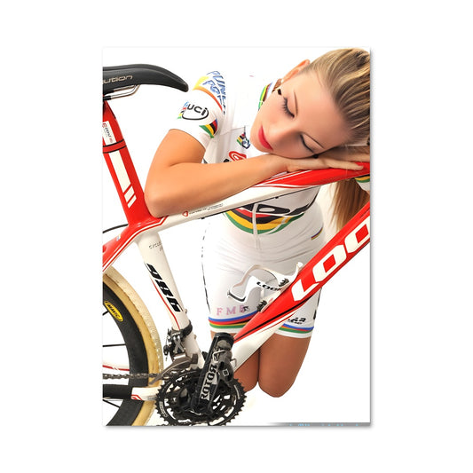 Poster Sur Mon Vélo