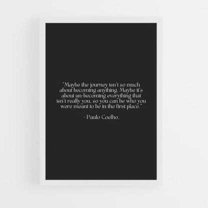 ap-paulo coelho-2 cadre Blanc