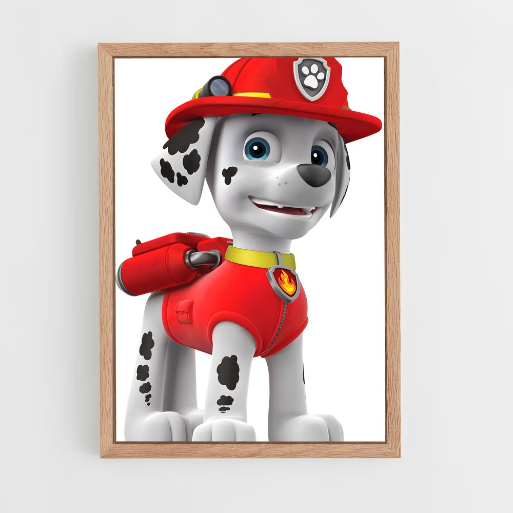 ap-paw patrol-3 cadre Bois clair