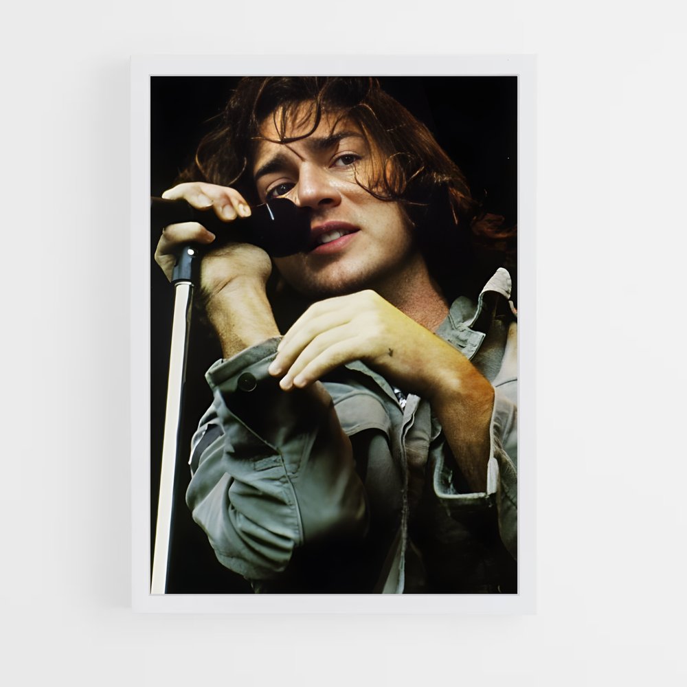 ap-pearl jam-3 cadre Blanc