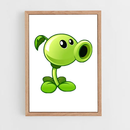 ap-peashooter-1 cadre Bois clair
