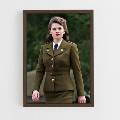 ap-peggy carter-1 cadre Bois foncé