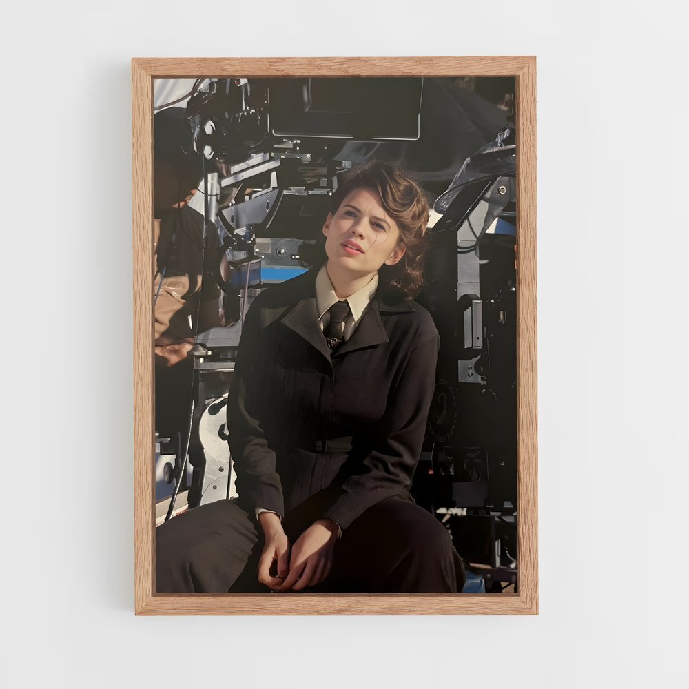 ap-peggy carter-5 cadre Bois clair