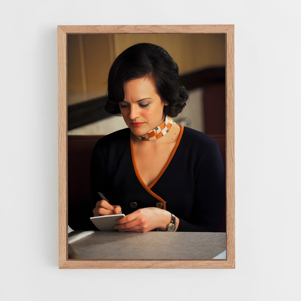ap-peggy olson-5 cadre Bois clair