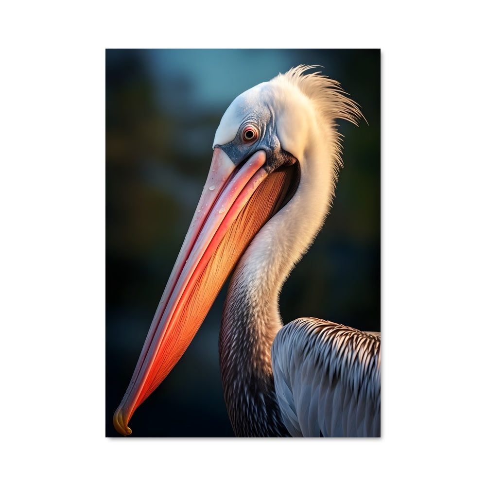 Poster Le Pélican Majestueux