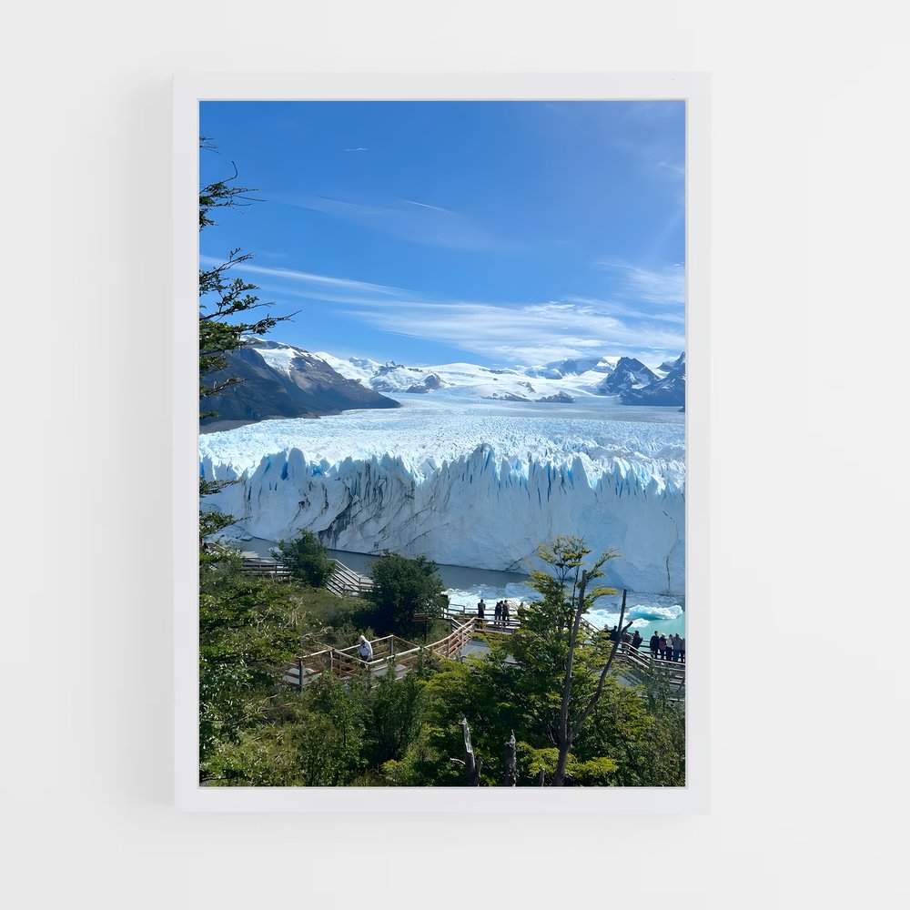 ap-perito moreno glacier-1 cadre Blanc