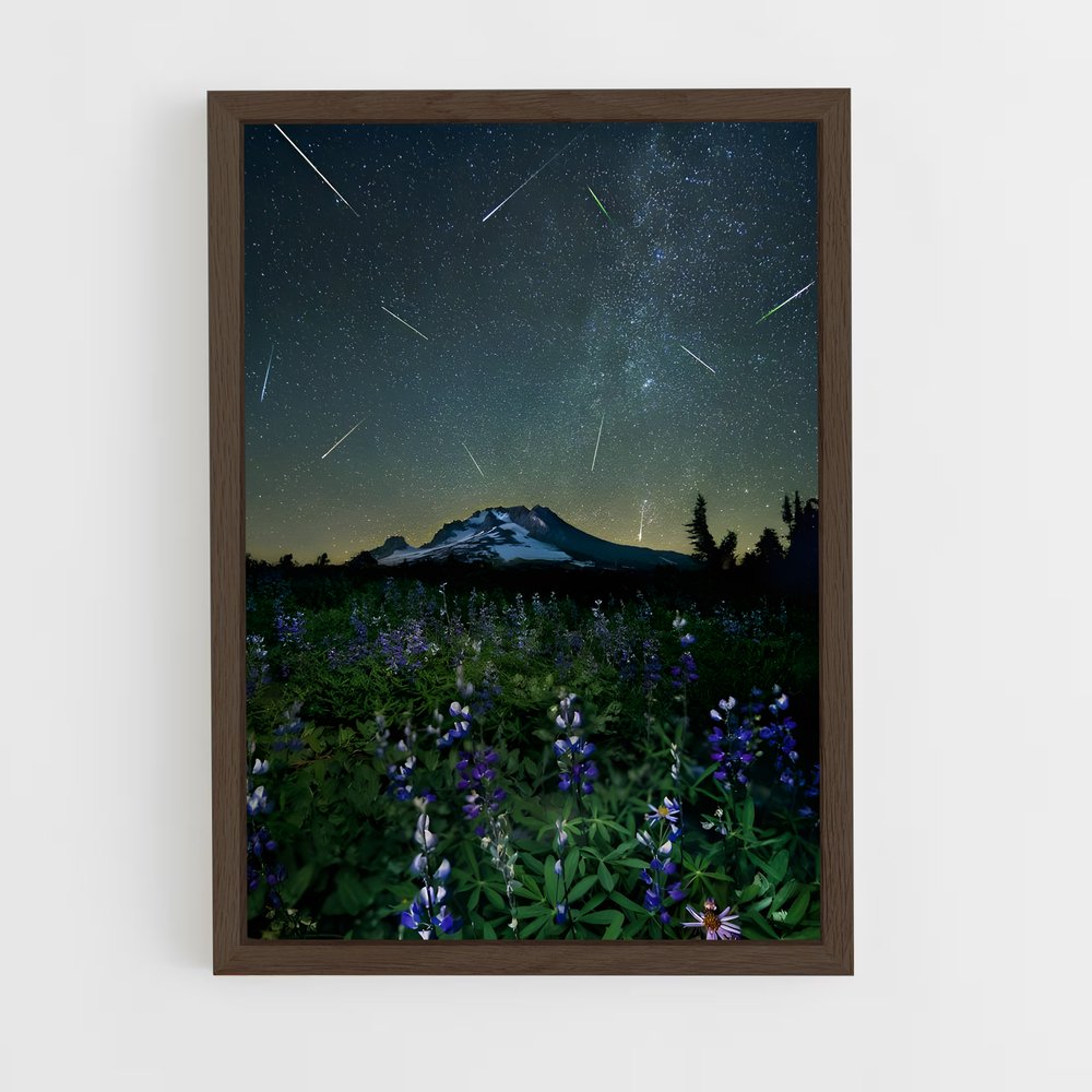 ap-perseids-6 cadre Bois foncé