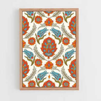 ap-persian patterns-5 cadre Bois clair