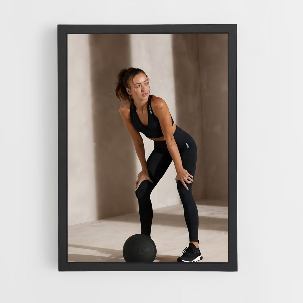 ap-personal trainer-3 cadre Noir