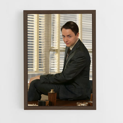 ap-pete campbell-4 cadre Bois foncé