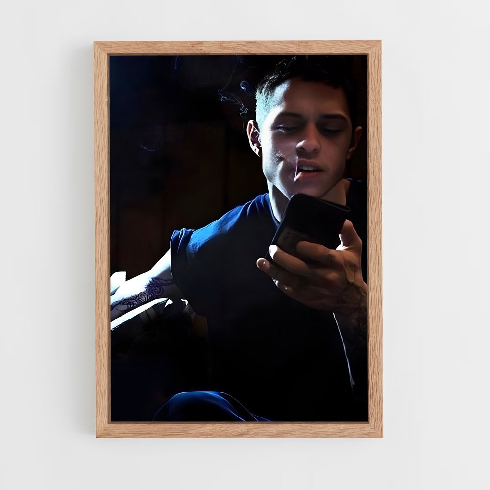 ap-pete davidson-2 cadre Bois clair