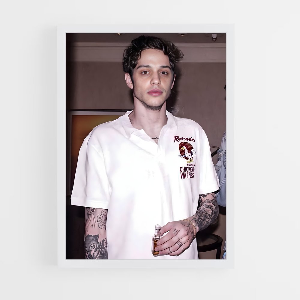 ap-pete davidson-9 cadre Blanc