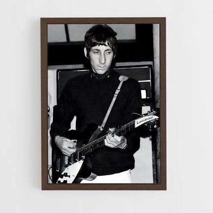 ap-pete townshend-3 cadre Bois foncé