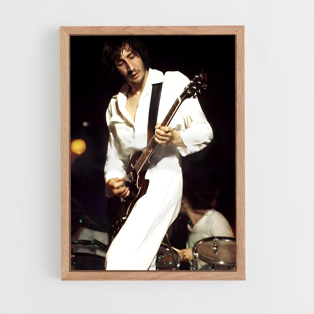ap-pete townshend-4 cadre Bois clair