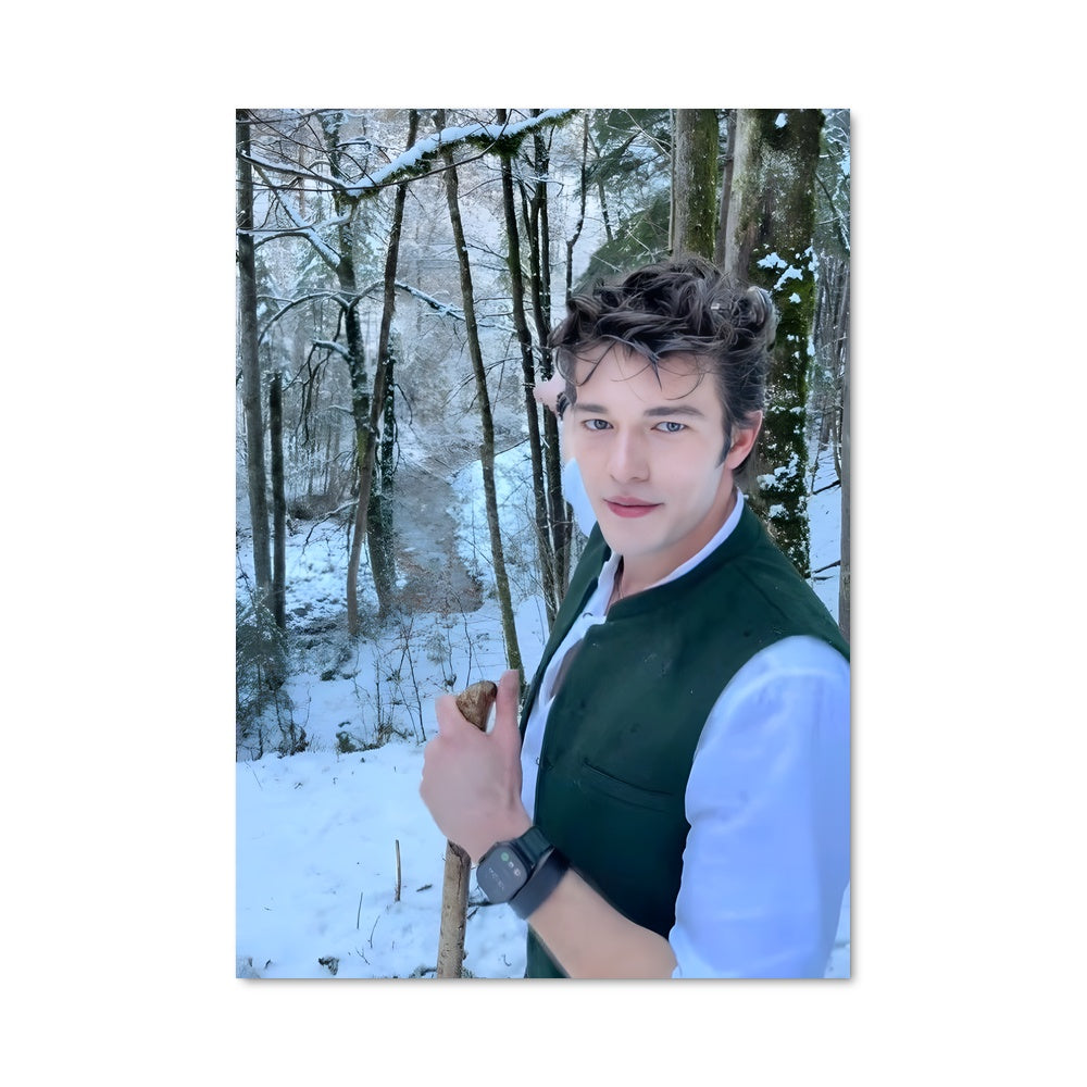 Poster Hiver Émeraude