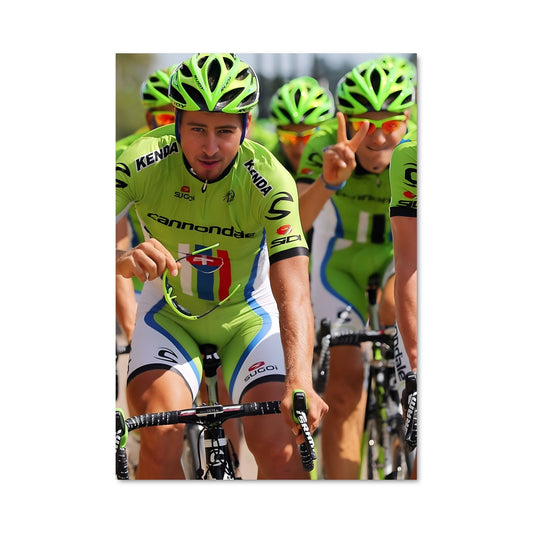 Poster Peloton Énergique