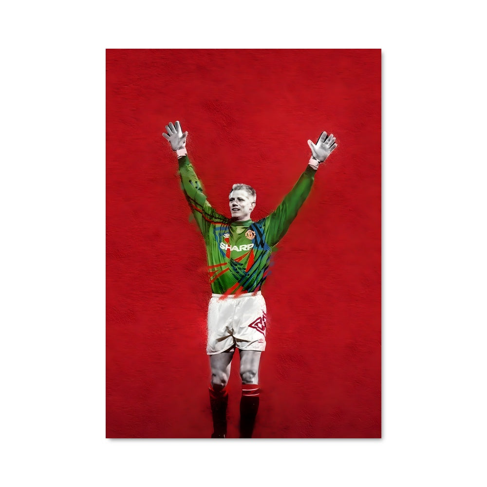 Poster Légende en Vert et Rouge