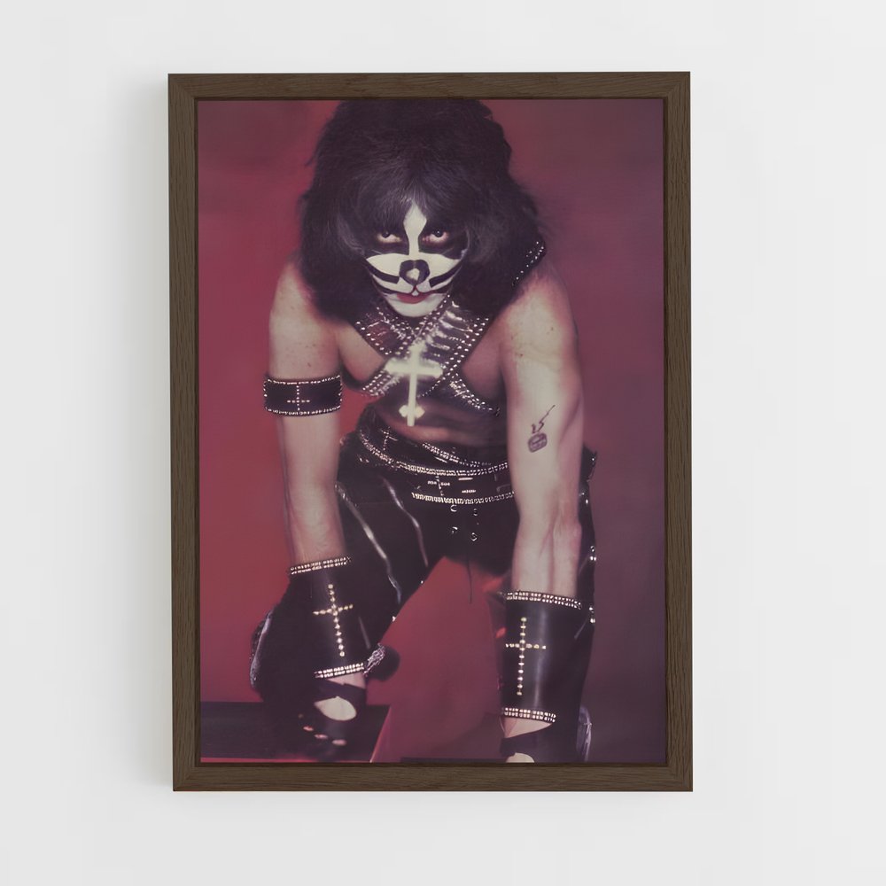 ap-peter criss-1 cadre Bois foncé