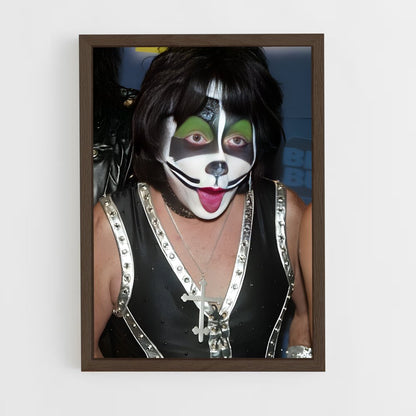 ap-peter criss-4 cadre Bois foncé