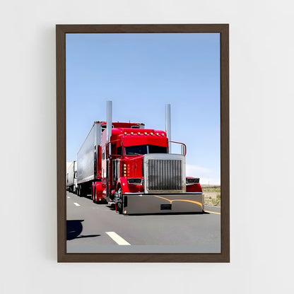 ap-peterbilt 389-1 cadre Bois foncé
