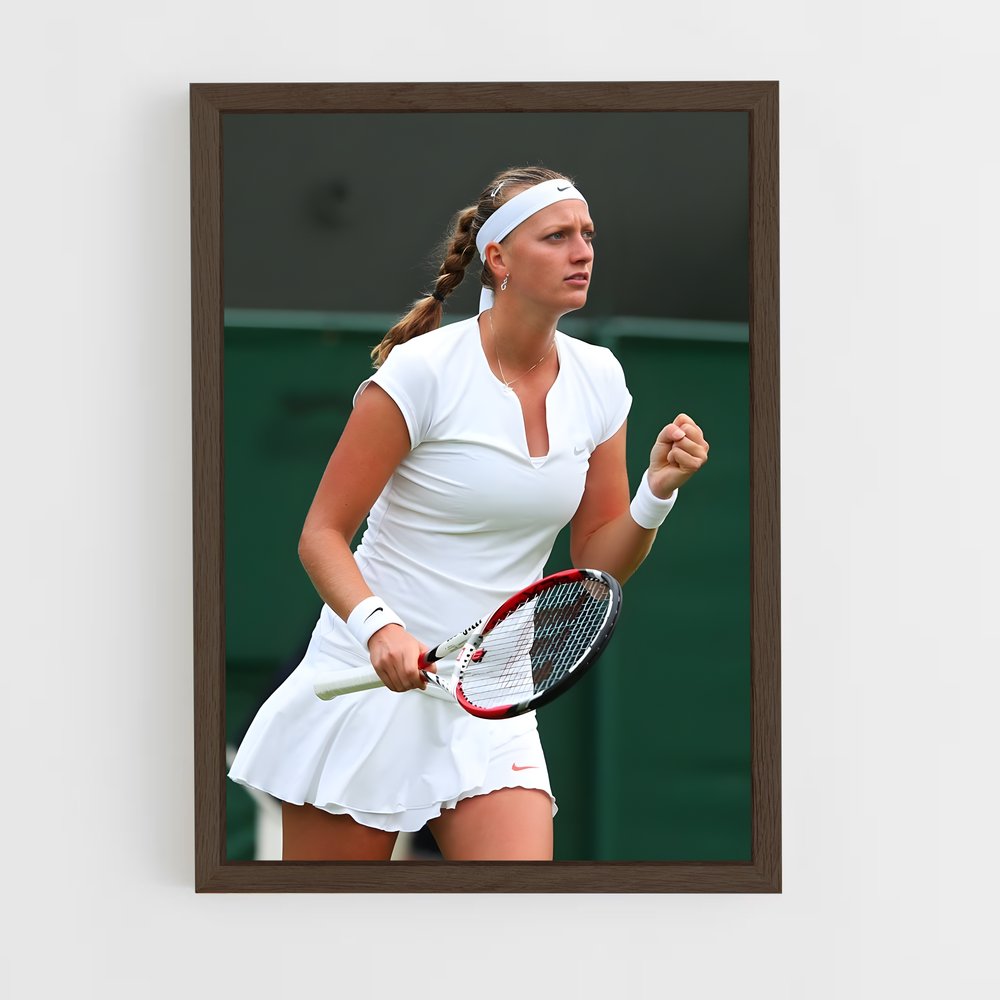 ap-petra kvitova-5 cadre Bois foncé