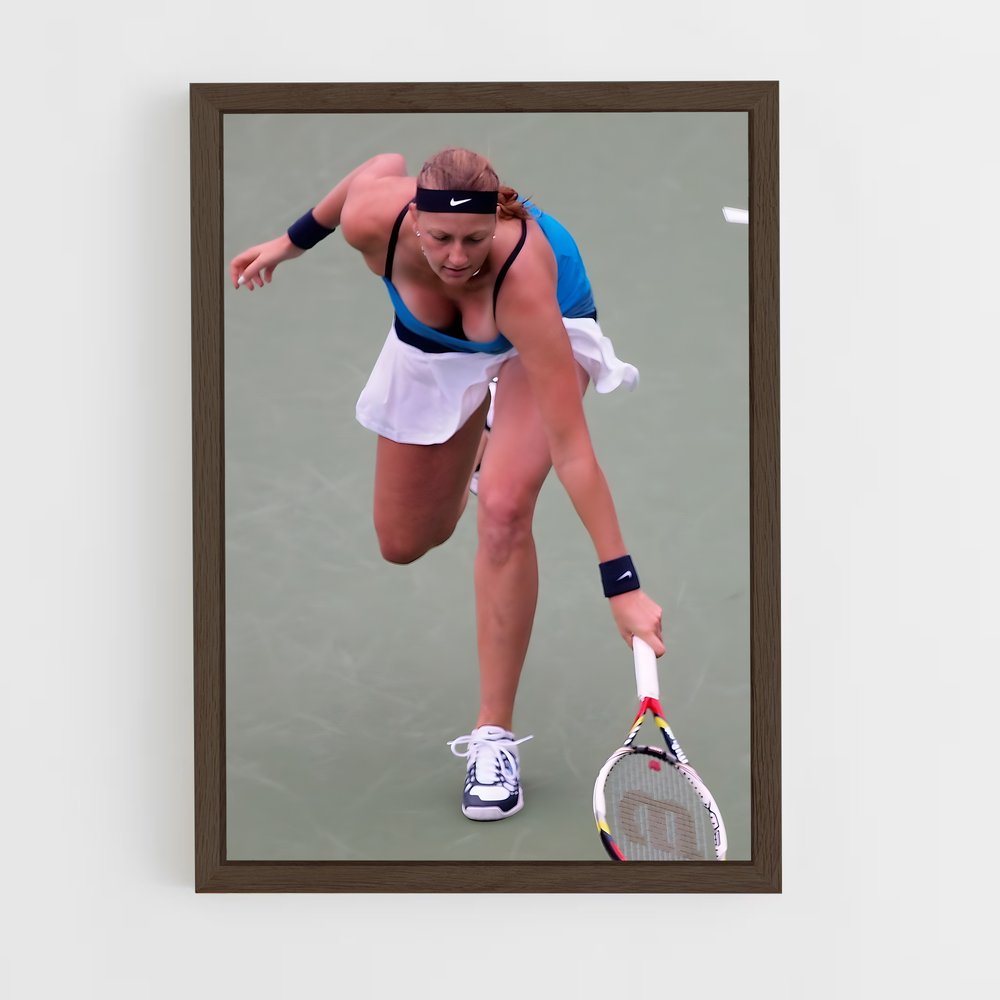 ap-petra kvitova-6 cadre Bois foncé