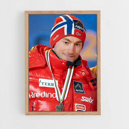 ap-petter northug-1 cadre Bois clair