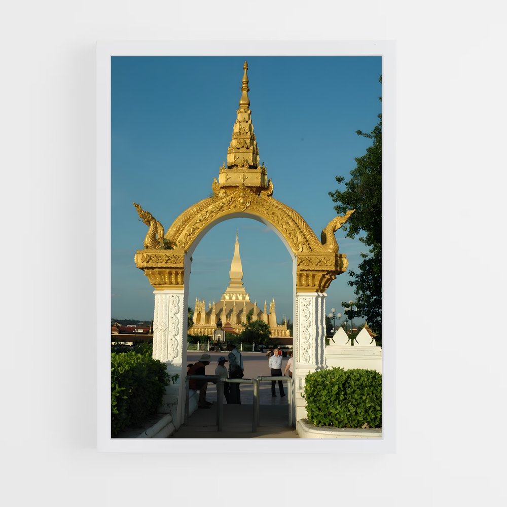 ap-pha that luang-2 cadre Blanc