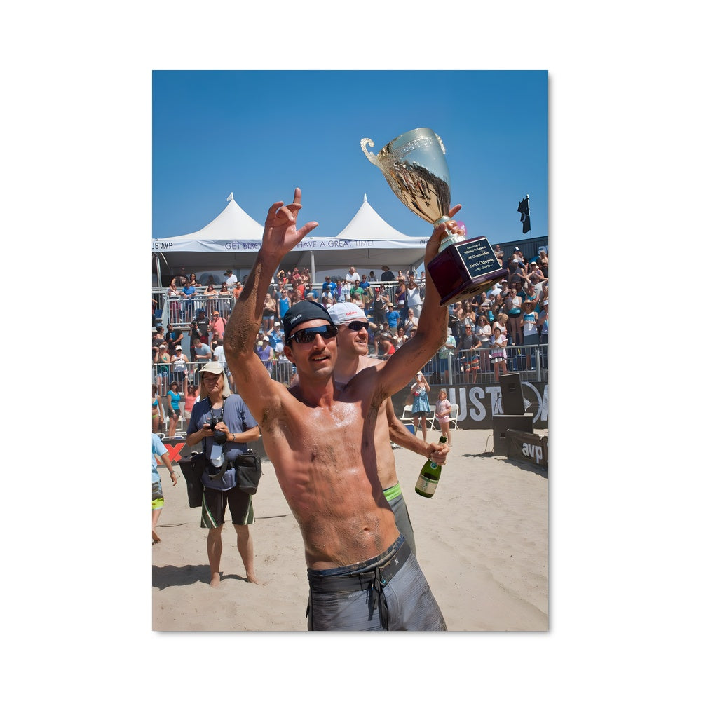 Poster Le Triomphe du Volley