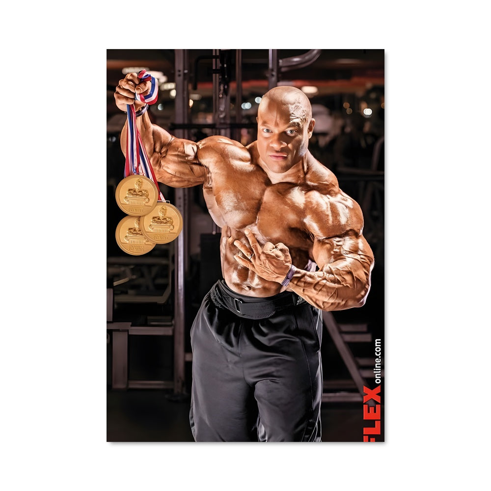 Poster Champion de Musculation