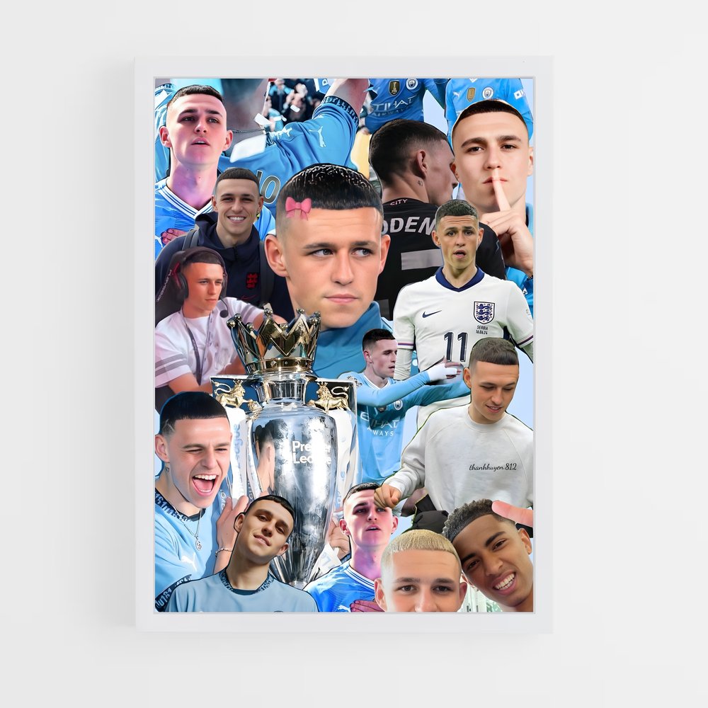 ap-phil foden-2 cadre Blanc