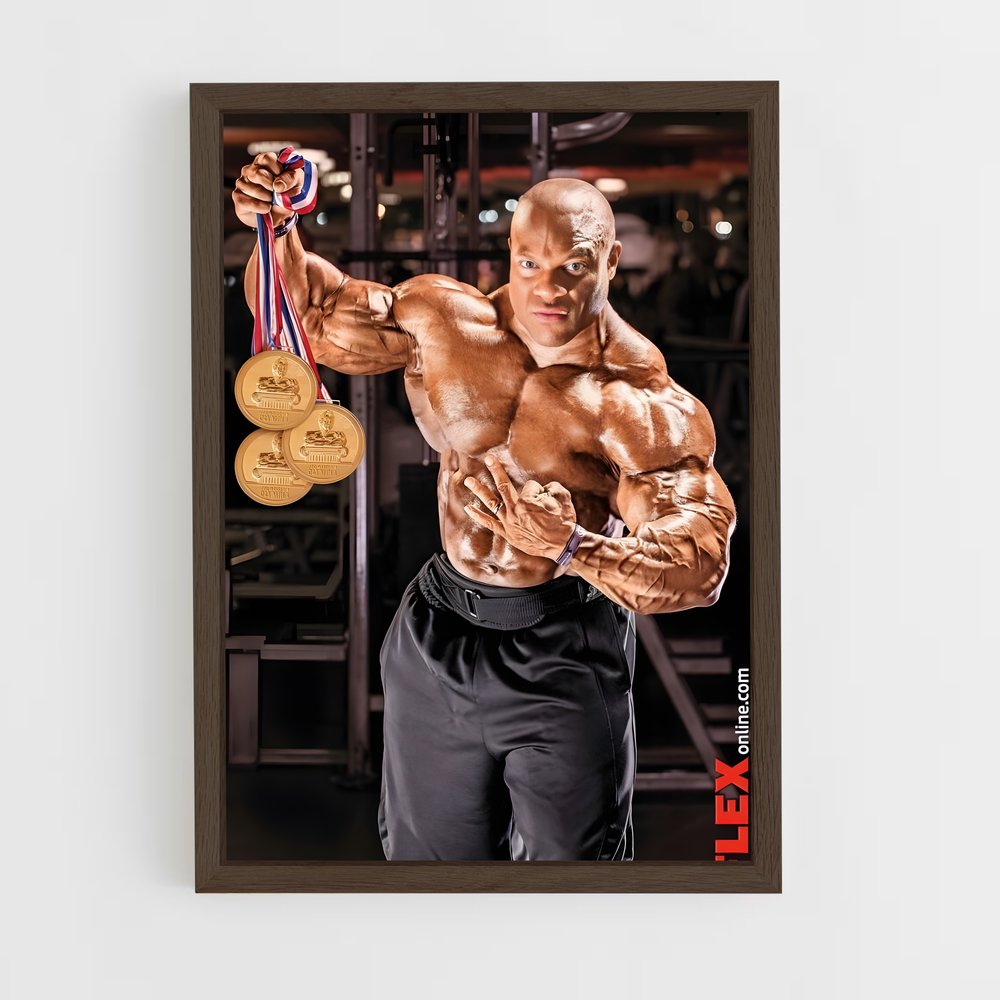 ap-phil heath-1 cadre Bois foncé