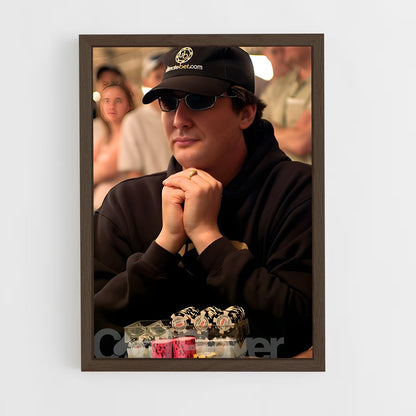 ap-phil hellmuth-2 cadre Bois foncé