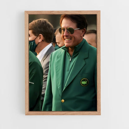 ap-phil mickelson-10 cadre Bois clair