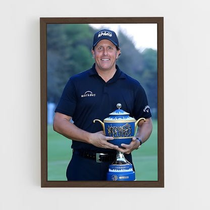 ap-phil mickelson-4 cadre Bois foncé