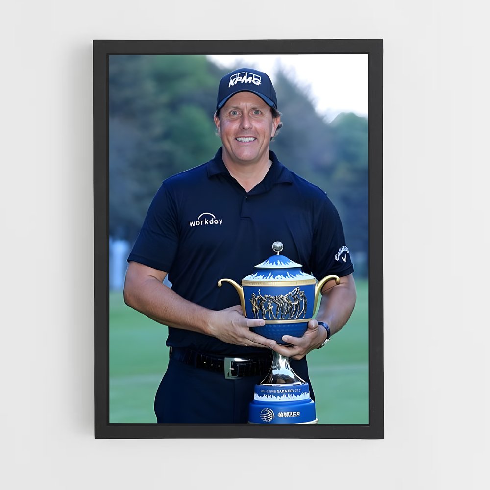 ap-phil mickelson-4 cadre Noir