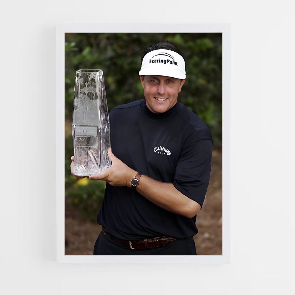 ap-phil mickelson-8 cadre Blanc