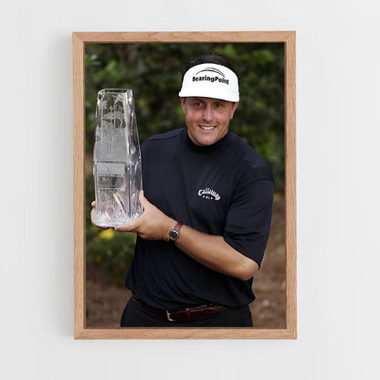 ap-phil mickelson-8 cadre Bois clair