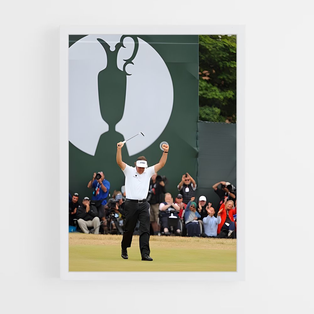 ap-phil mickelson-9 cadre Blanc
