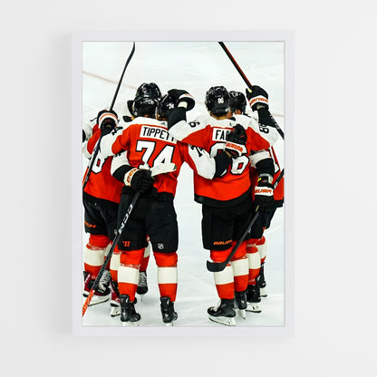 ap-philadelphia flyers-1 cadre Blanc