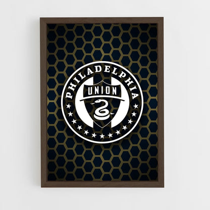 ap-philadelphia union-11 cadre Bois foncé