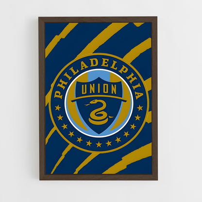 ap-philadelphia union-6 cadre Bois foncé